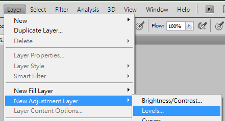 New adjustment layer